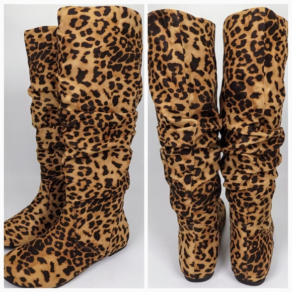 Soda Slouchy Round Toe Knee High Boot (NWT) - Picture 3 of 6